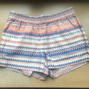 JCrew Tan Multi- Pattern Shorts